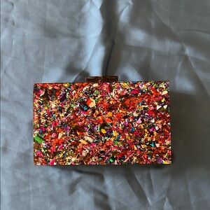 Colorful Confetti Clutch